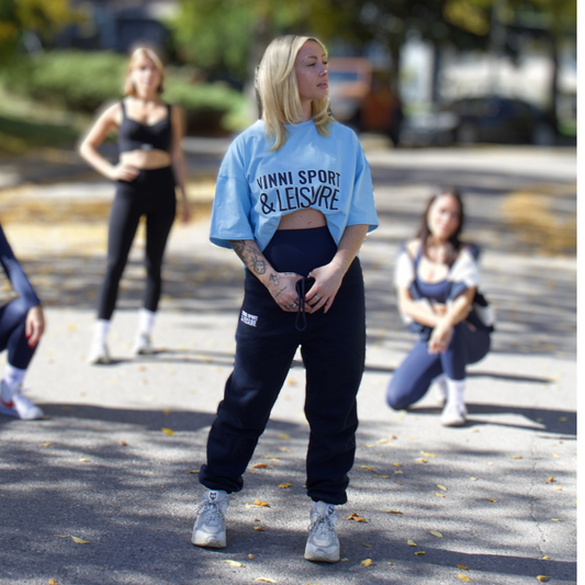 JAMES OVERSIZED TEE - BLUE