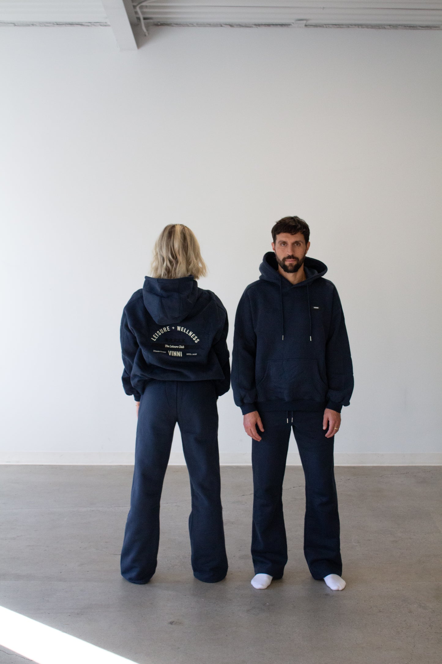 BLAKE STRAIGHT LEG SWEATS - OLD MONEY NAVY