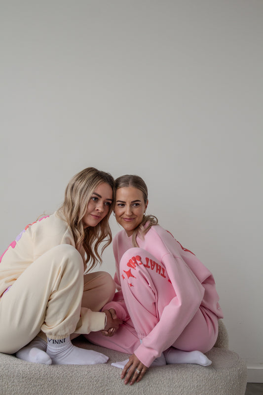 MICHELLE SWEATPANTS - BUBBLEGUM