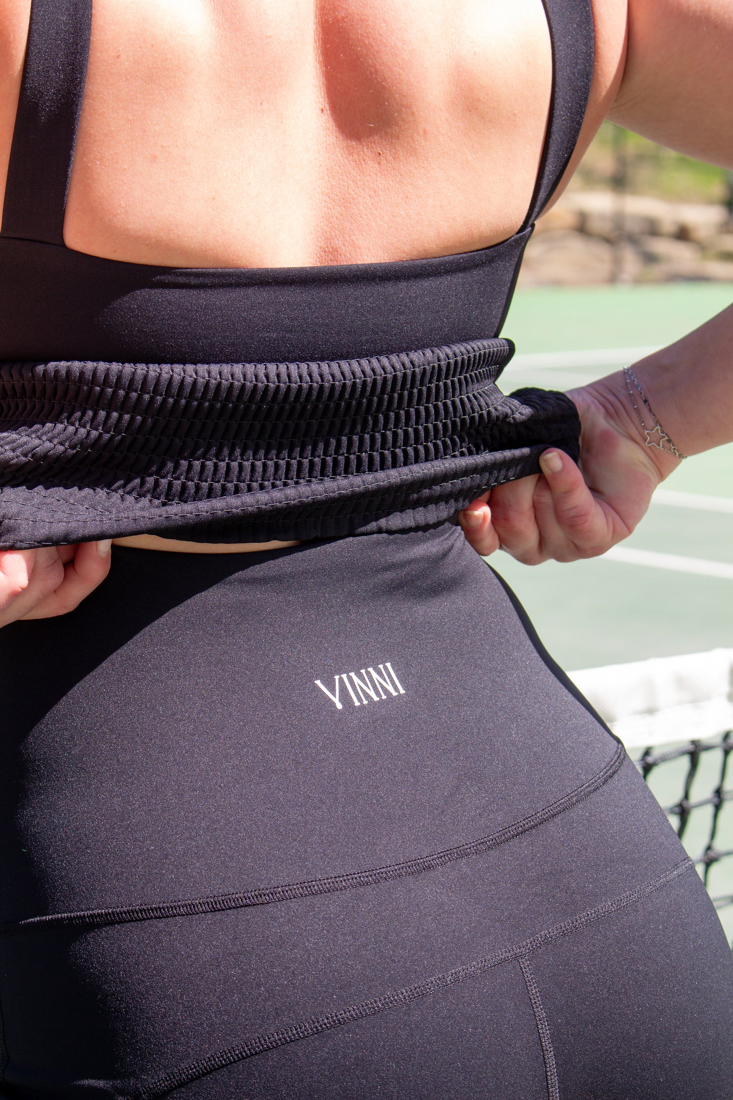 NOVA HIGH WAISTED SPORT SHORTS - JET BLACK