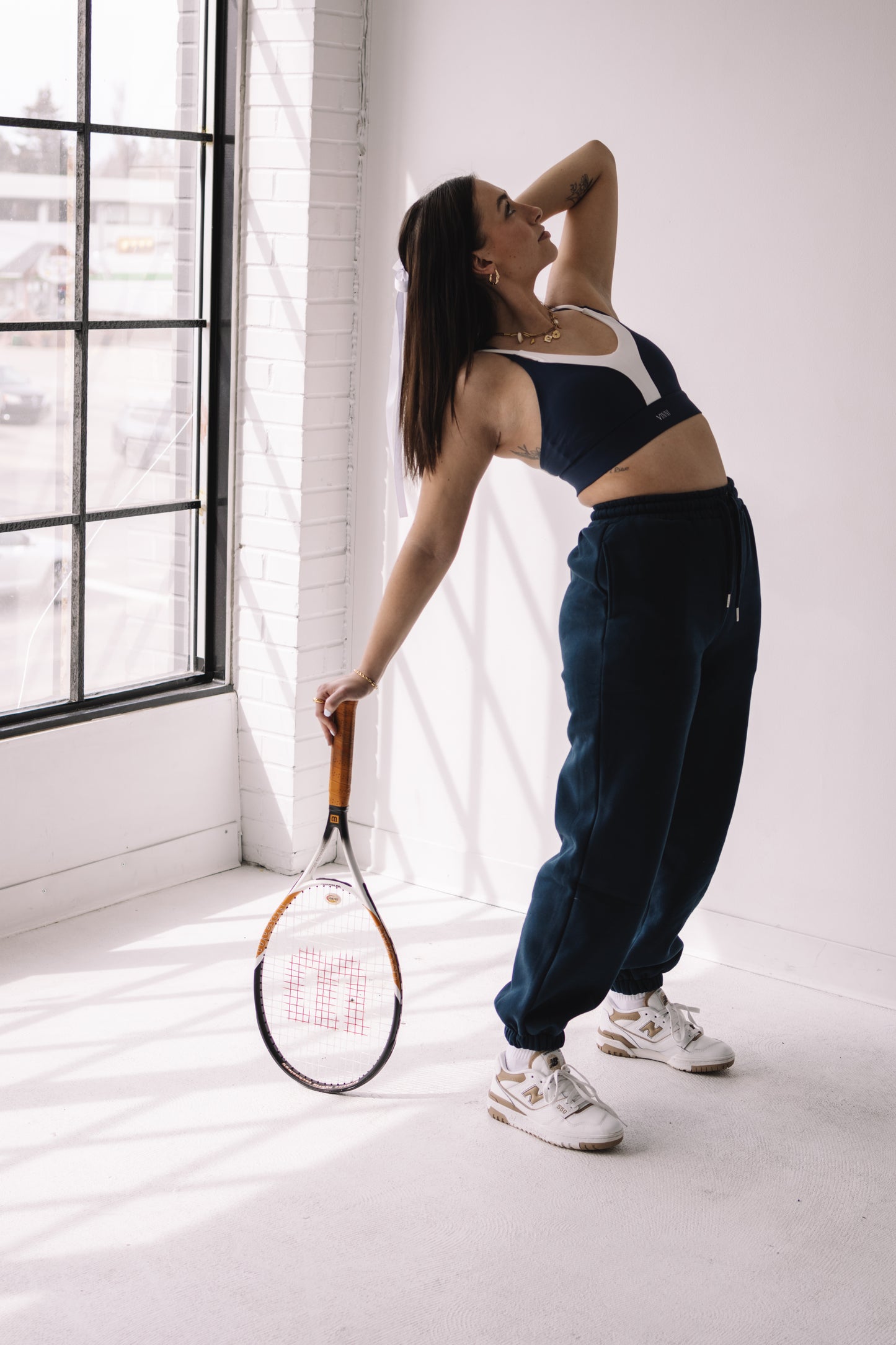 FRANCO HIGH-RISE SWEATPANTS