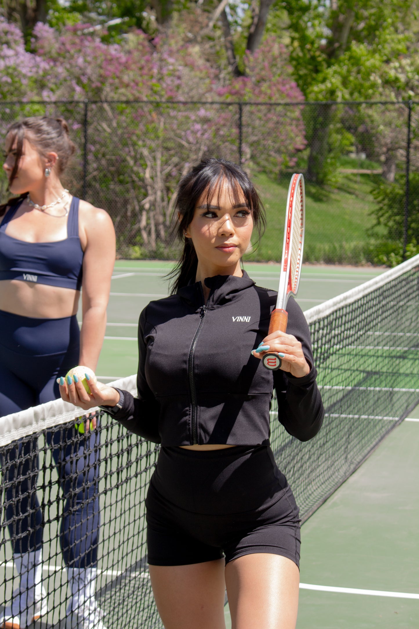 NOVA HIGH WAISTED SPORT SHORTS - JET BLACK