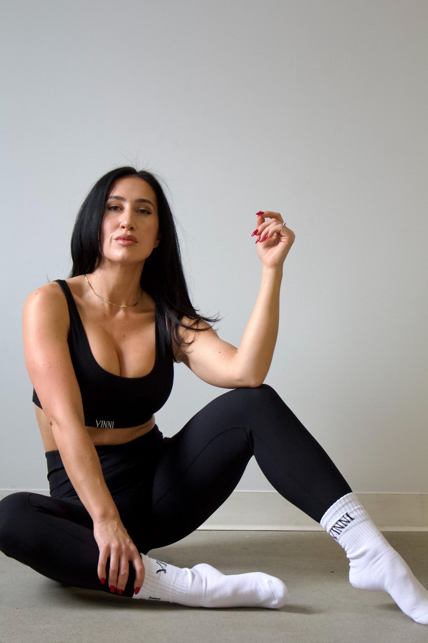 JESSICA RIBBED LEGGINGS