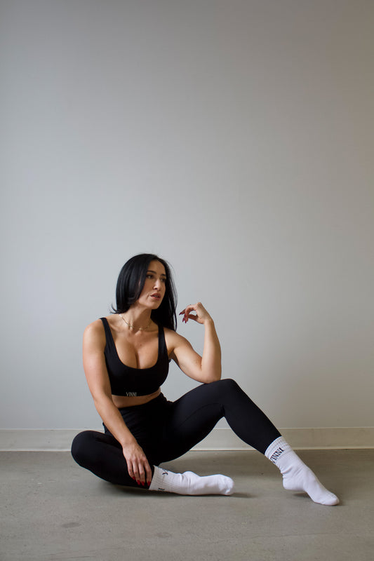 JESSICA RIBBED LEGGINGS