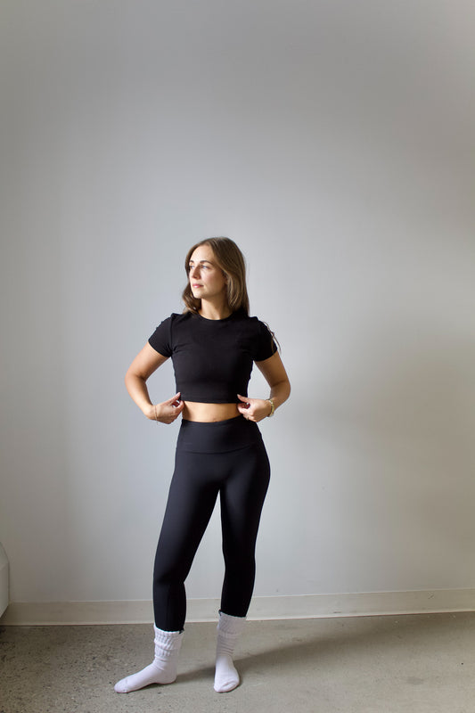 JESSICA RIBBED LEGGINGS