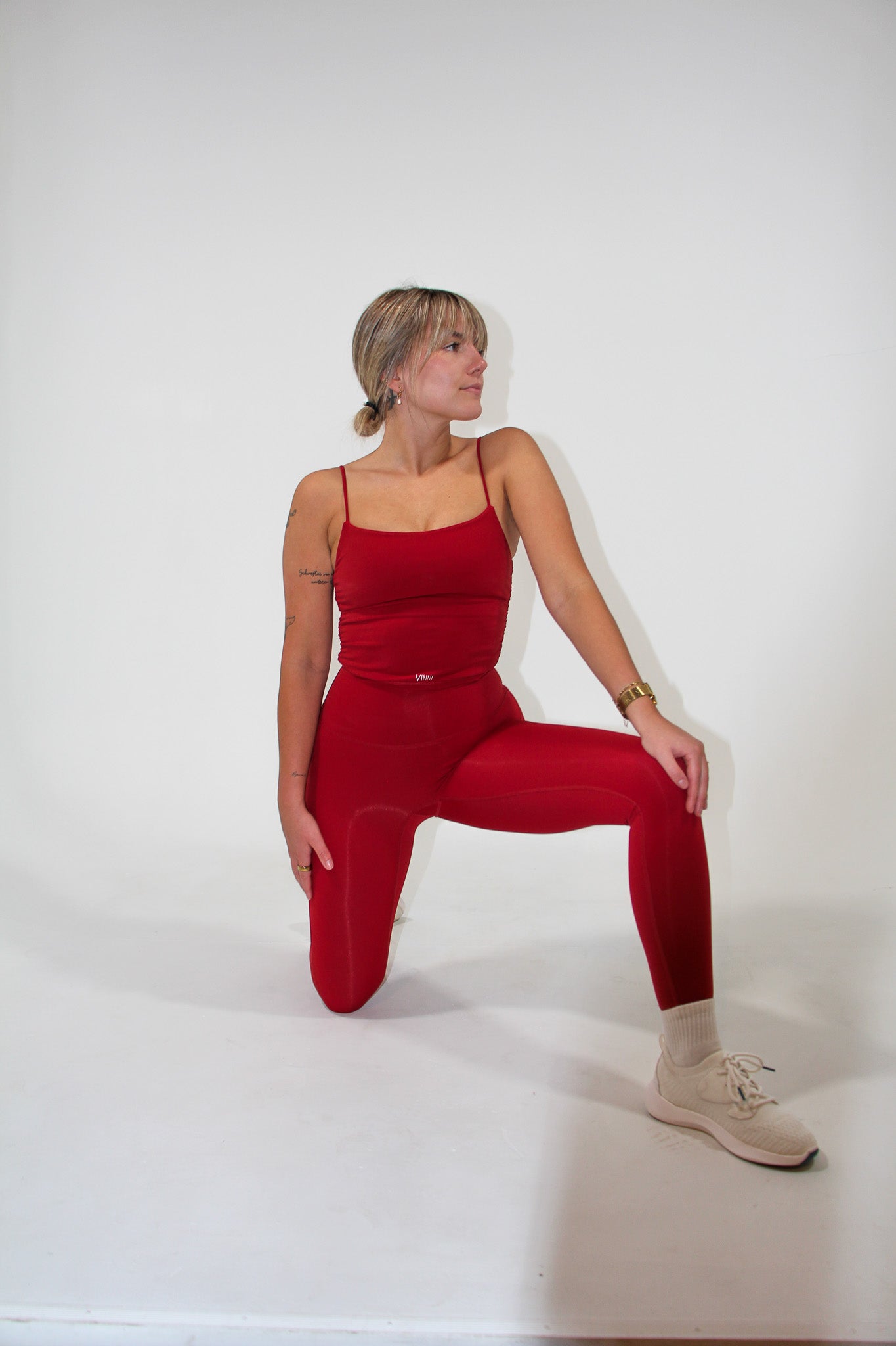 MARA HIGH-RISE TIGHTS - SPEED RED
