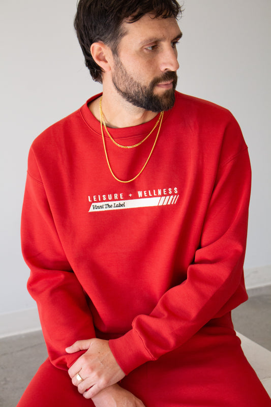 COLE CLASSIC CREW - SPEED RED