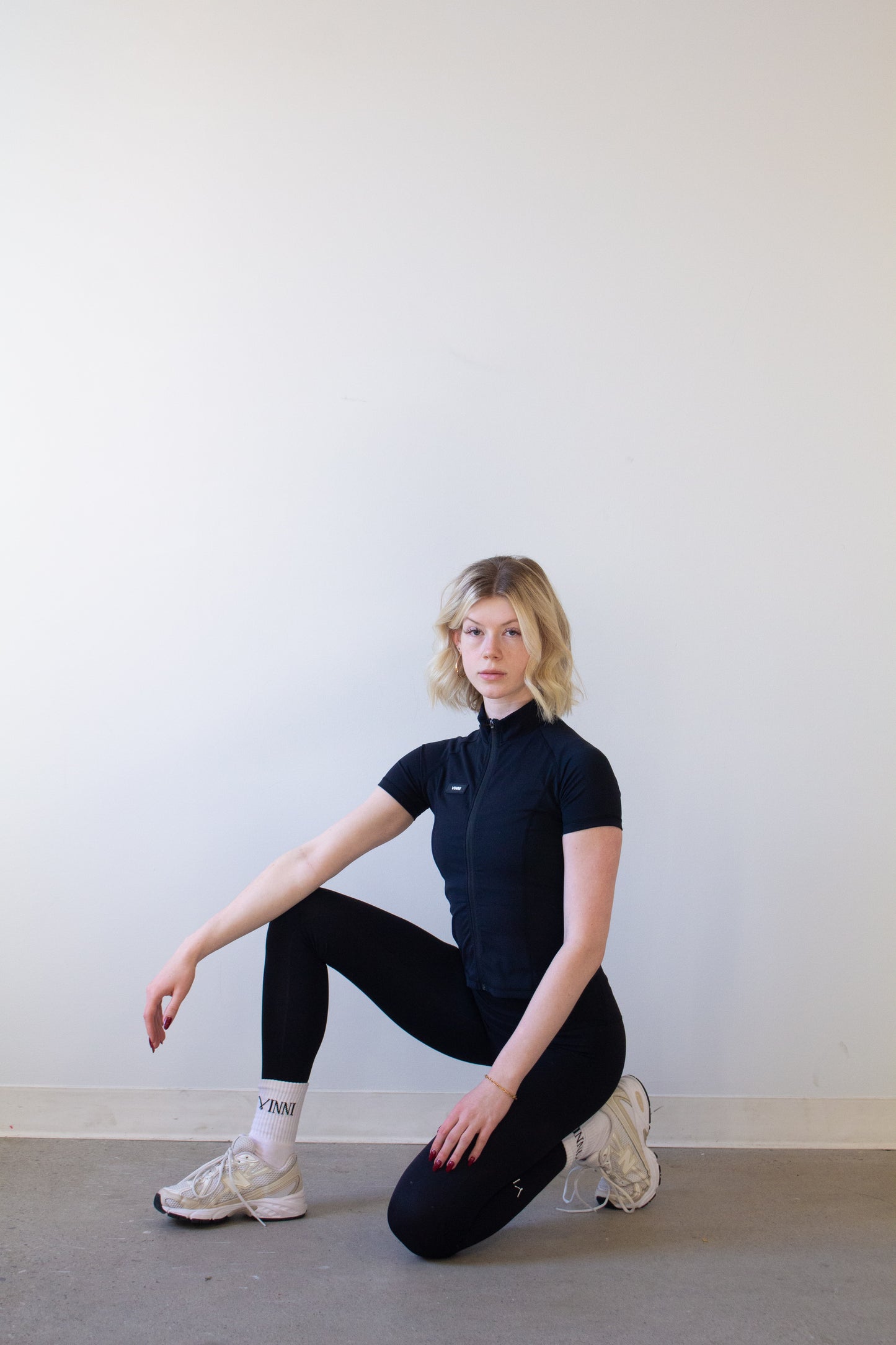 KNOX SHORT SPORT ZIP - JET BLACK