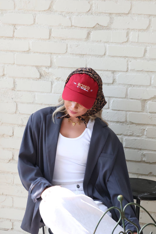 RODEO CAP - Bandana Red