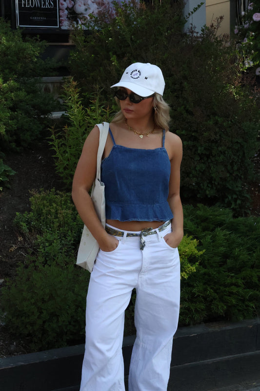 RODEO CAP - White Out West