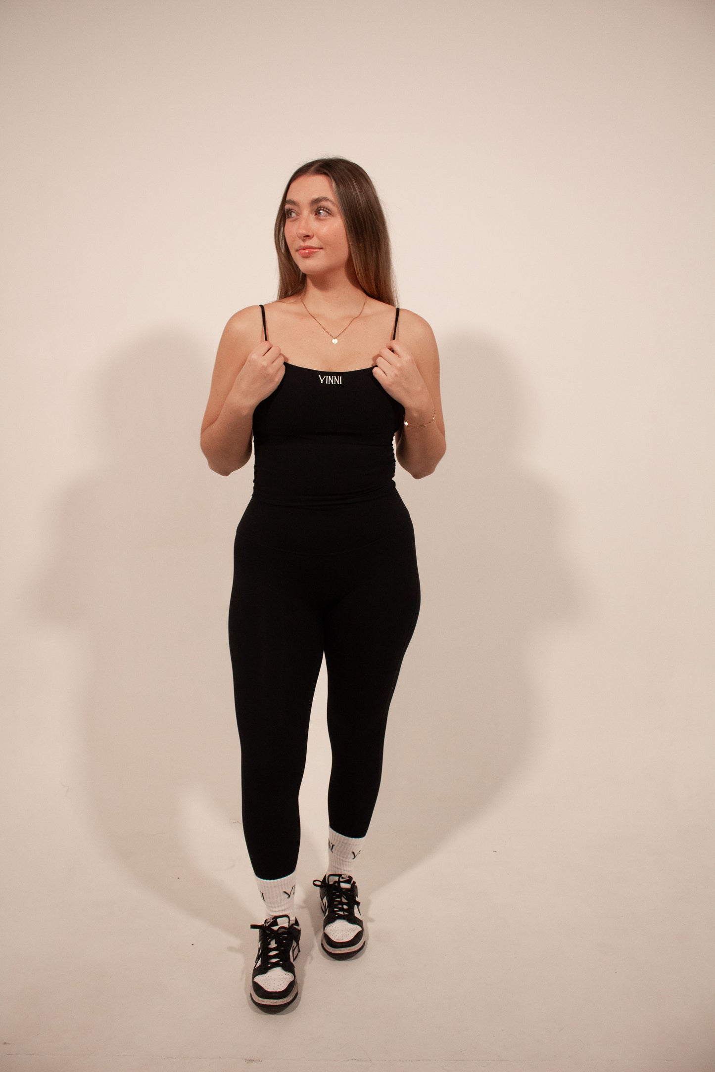 MARA HIGH RISE LEGGINGS - JET BLACK