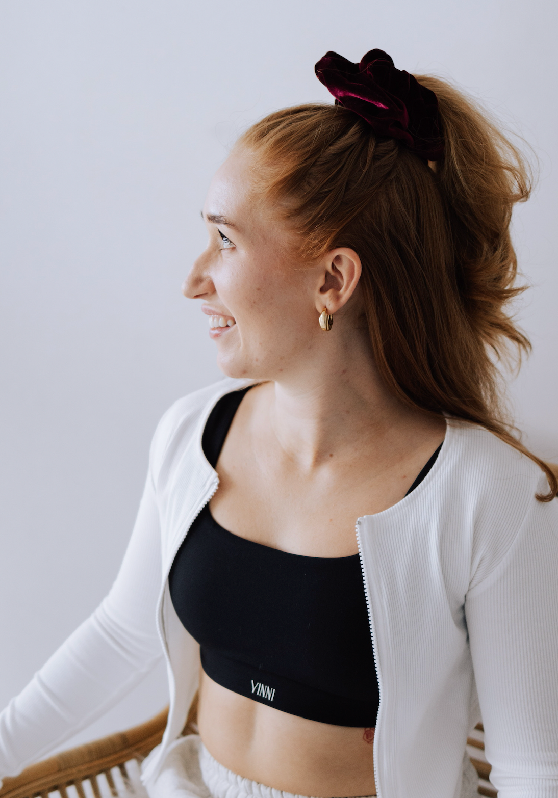 CHARLOTTE ZIP-UP SWEATER