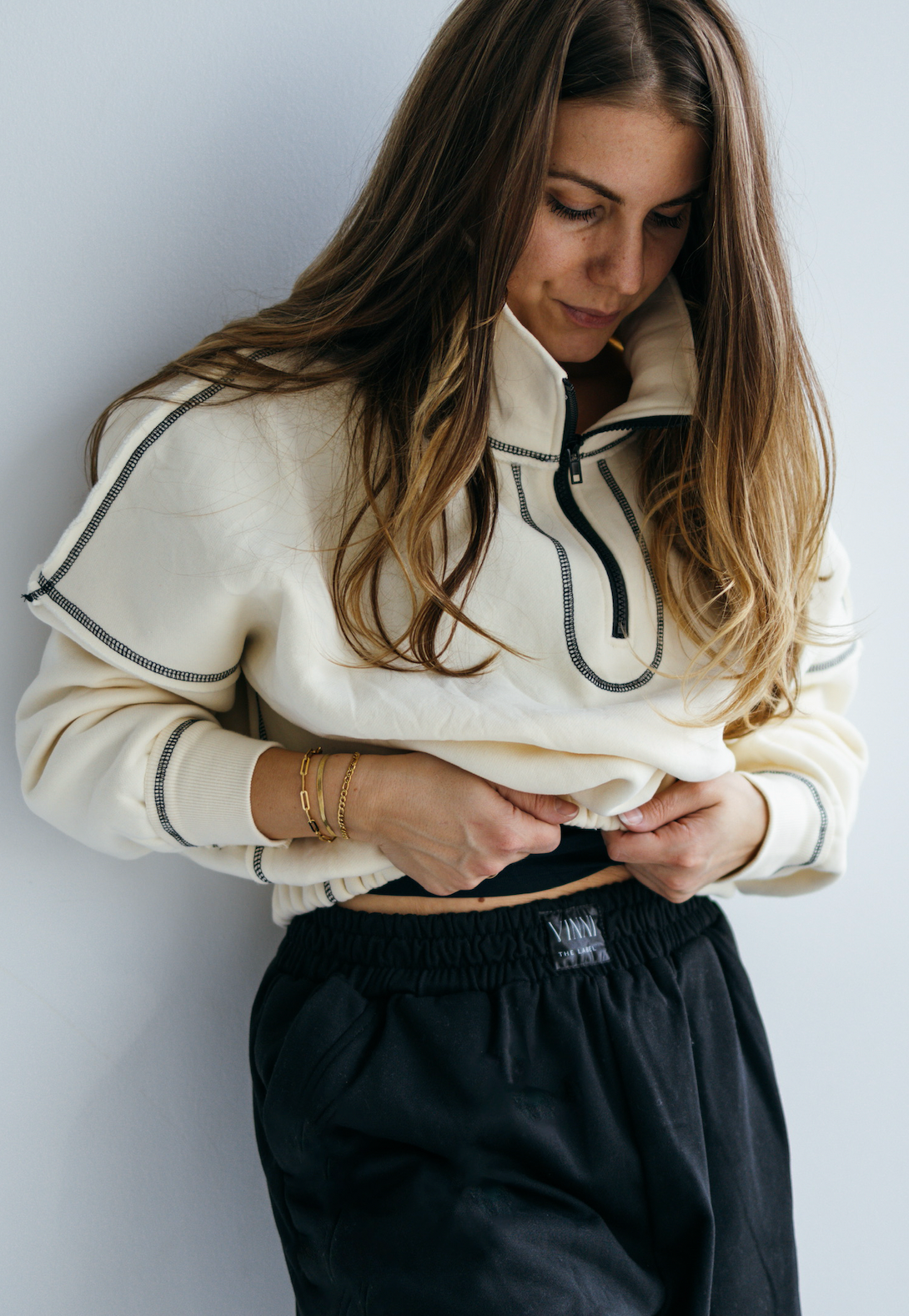 SIMONE 1/2 ZIP
