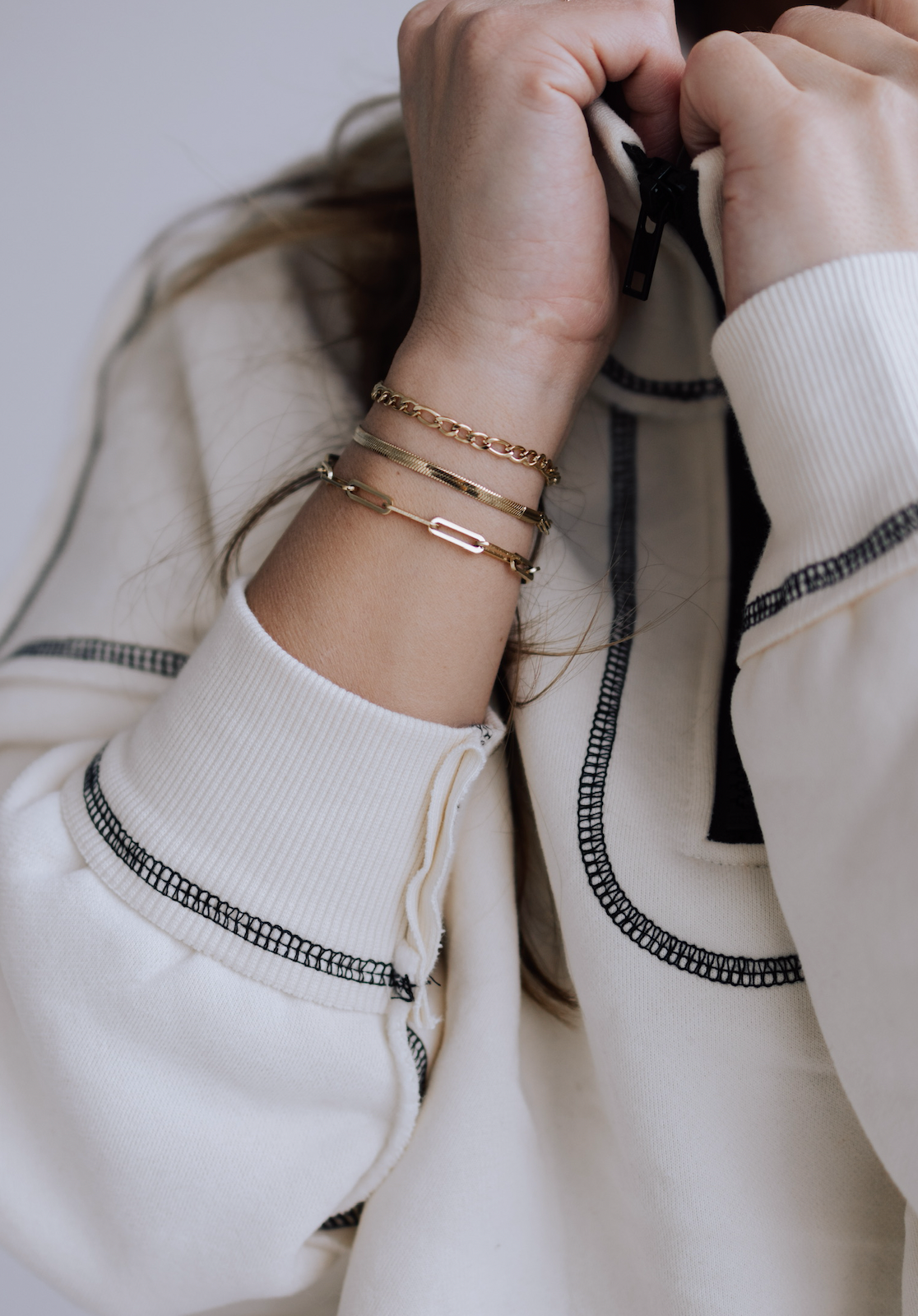 SIMONE 1/2 ZIP