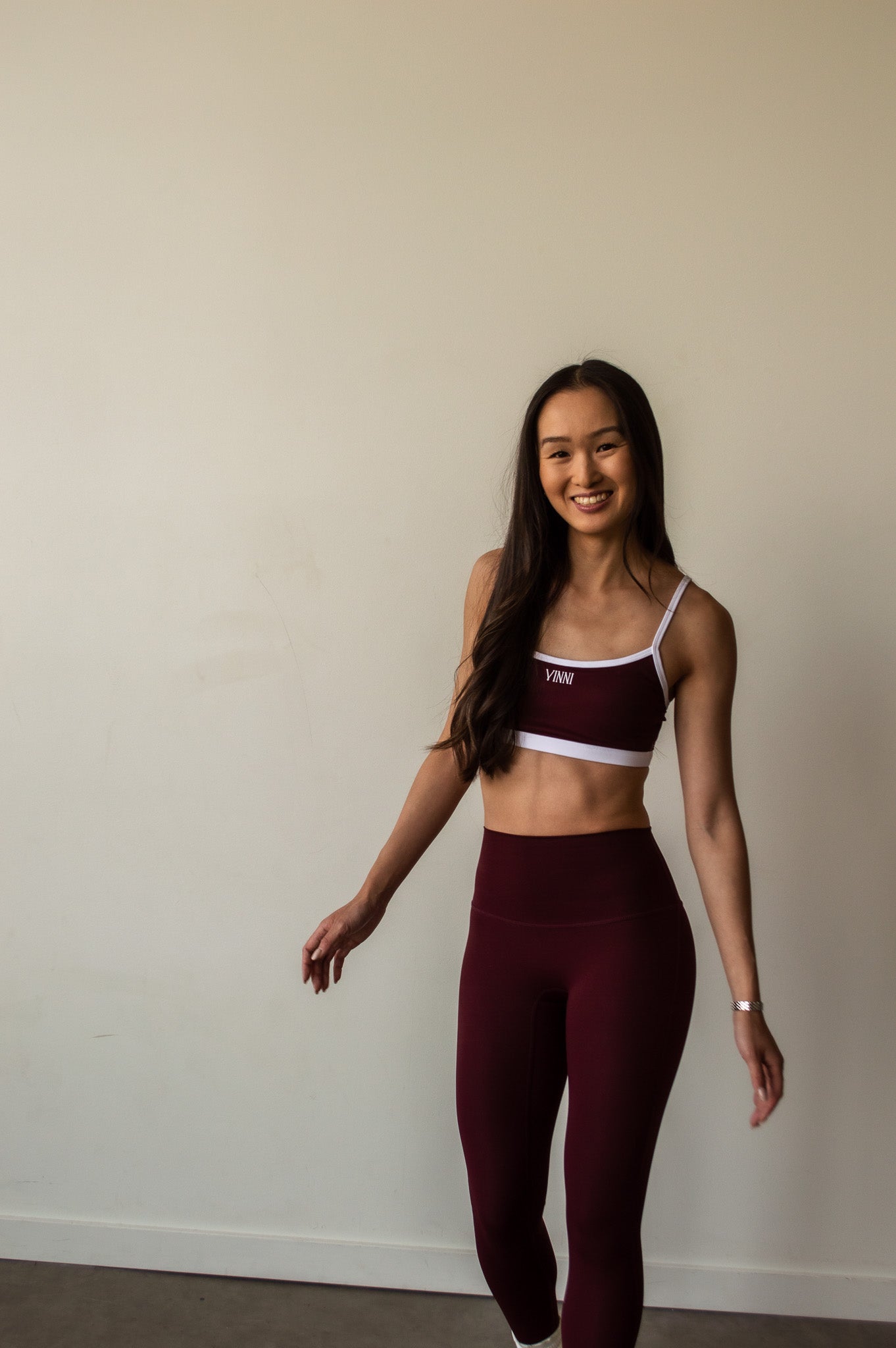 MARA HIGH-RISE TIGHTS - HERITAGE MERLOT