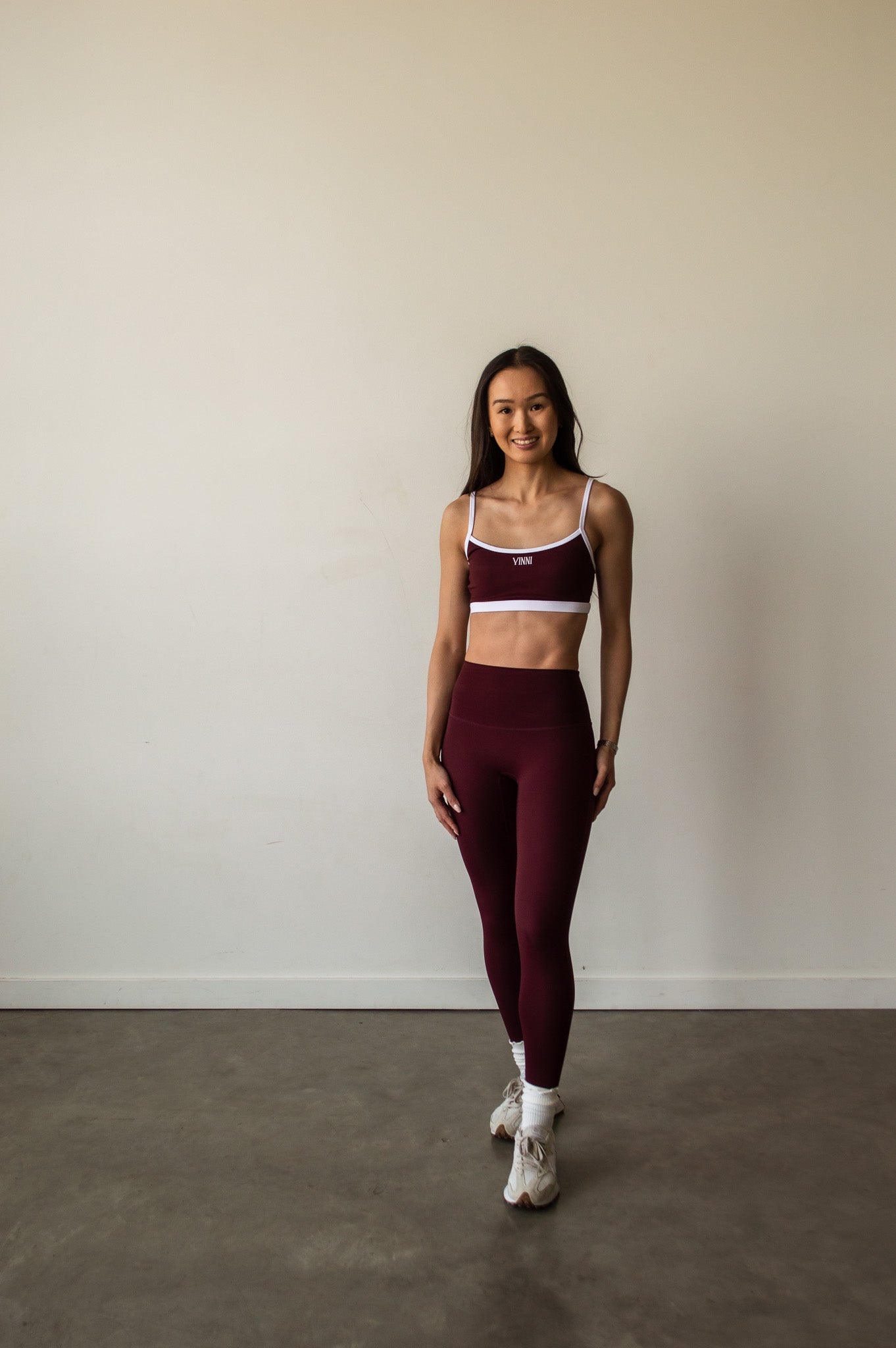 MARA HIGH-RISE TIGHTS - HERITAGE MERLOT