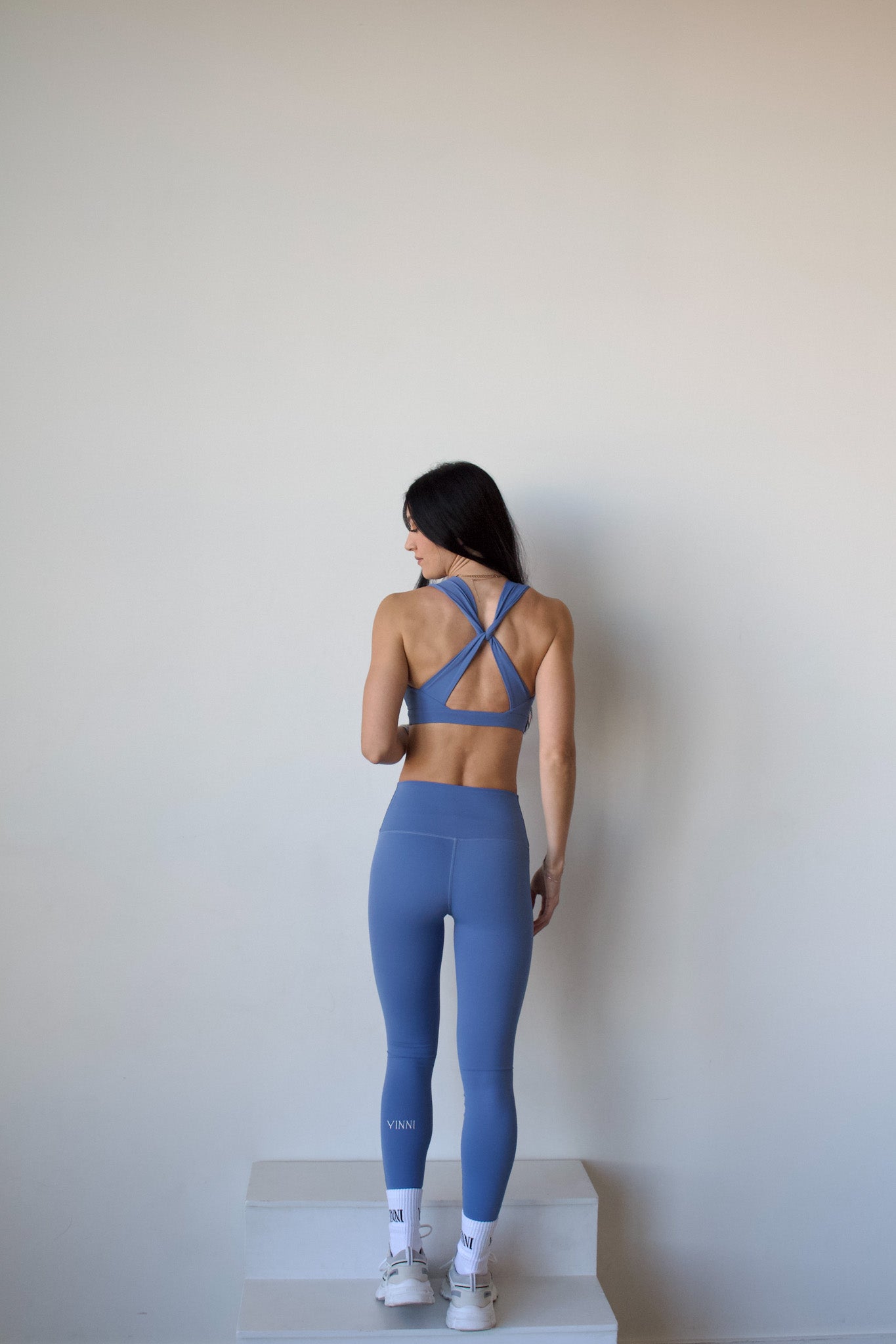MARA HIGH-RISE LEGGINGS - AQUA
