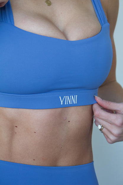 RIVER SPORTS BRA - AQUA