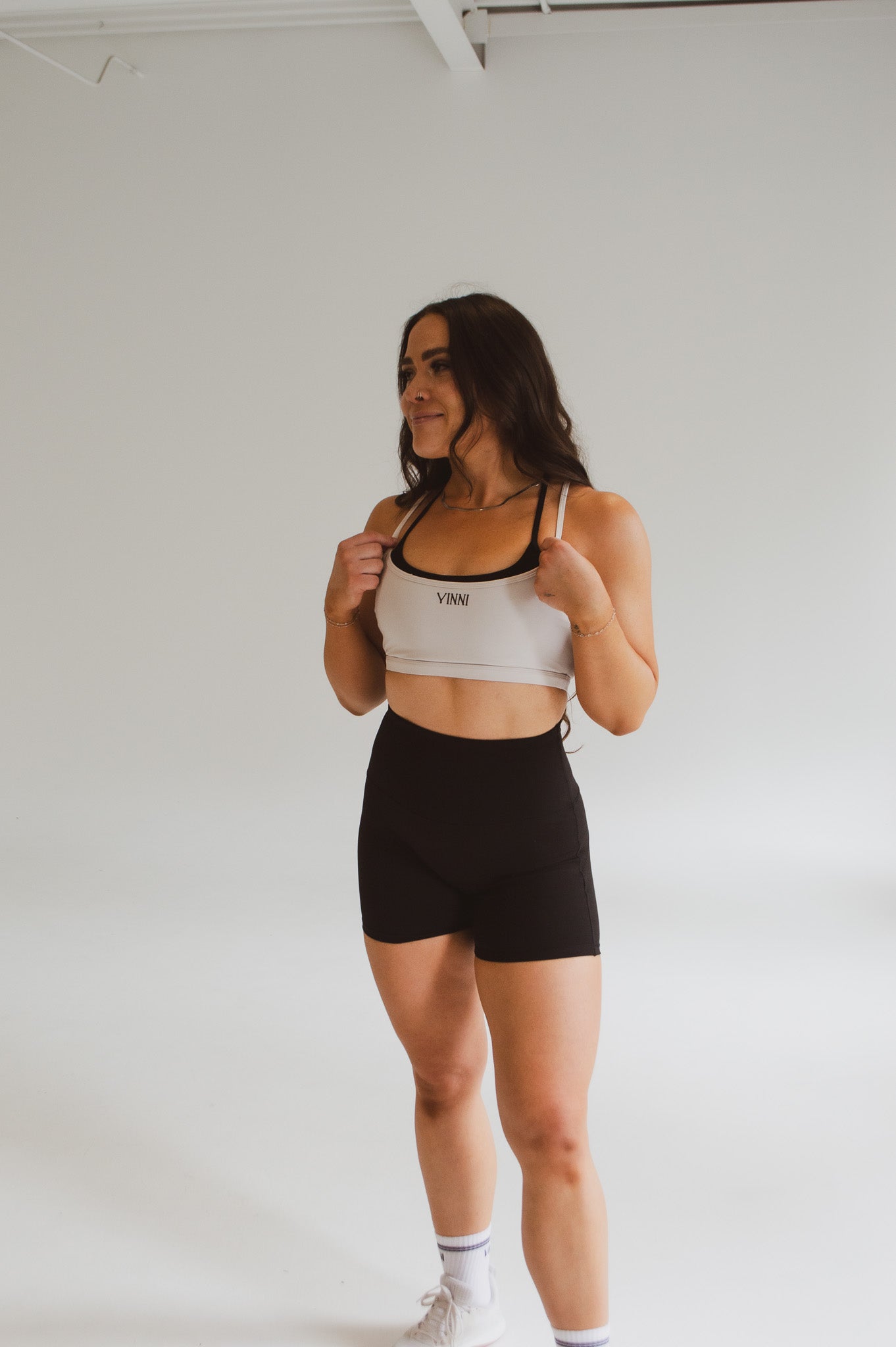 STEPHANIE 5" SHORT - JET BLACK