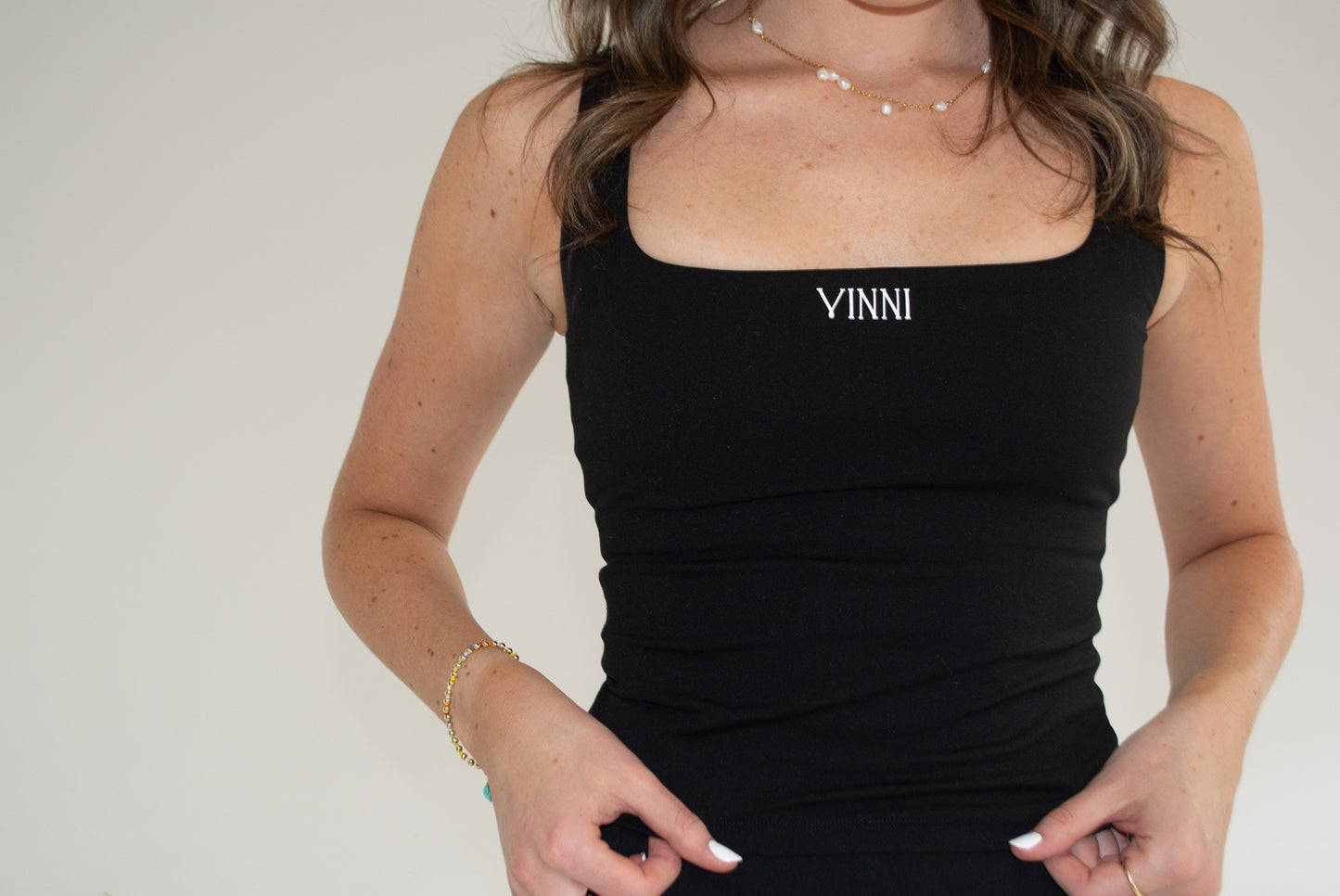 PALMER TANK - JET BLACK