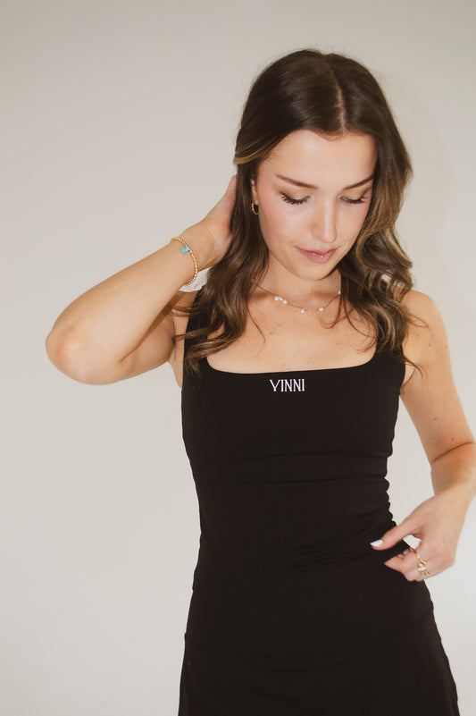 PALMER TANK - JET BLACK