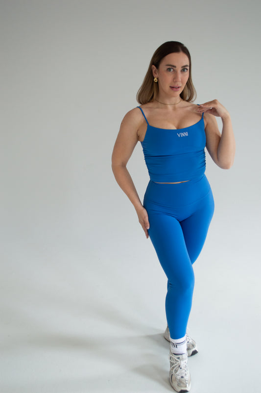 MARA HIGH-RISE TIGHTS - DAYDREAM BLUE