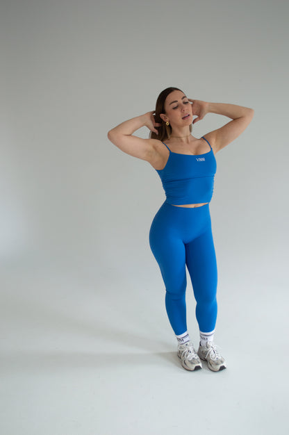 MARA HIGH-RISE TIGHTS - DAYDREAM BLUE