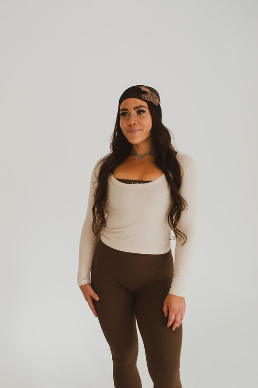 JO-ANNE STRECH LONG-SLEEVE - OAT