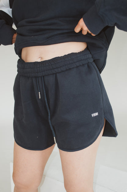 SOPHIA SWEAT SHORTS -  OLD MONEY NAVY