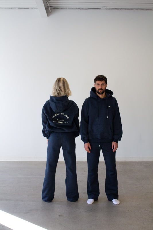 DUKE HOODIE [UNISEX]  - OLD MONEY NAVY