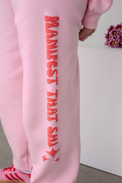 MICHELLE SWEATPANTS - BUBBLEGUM