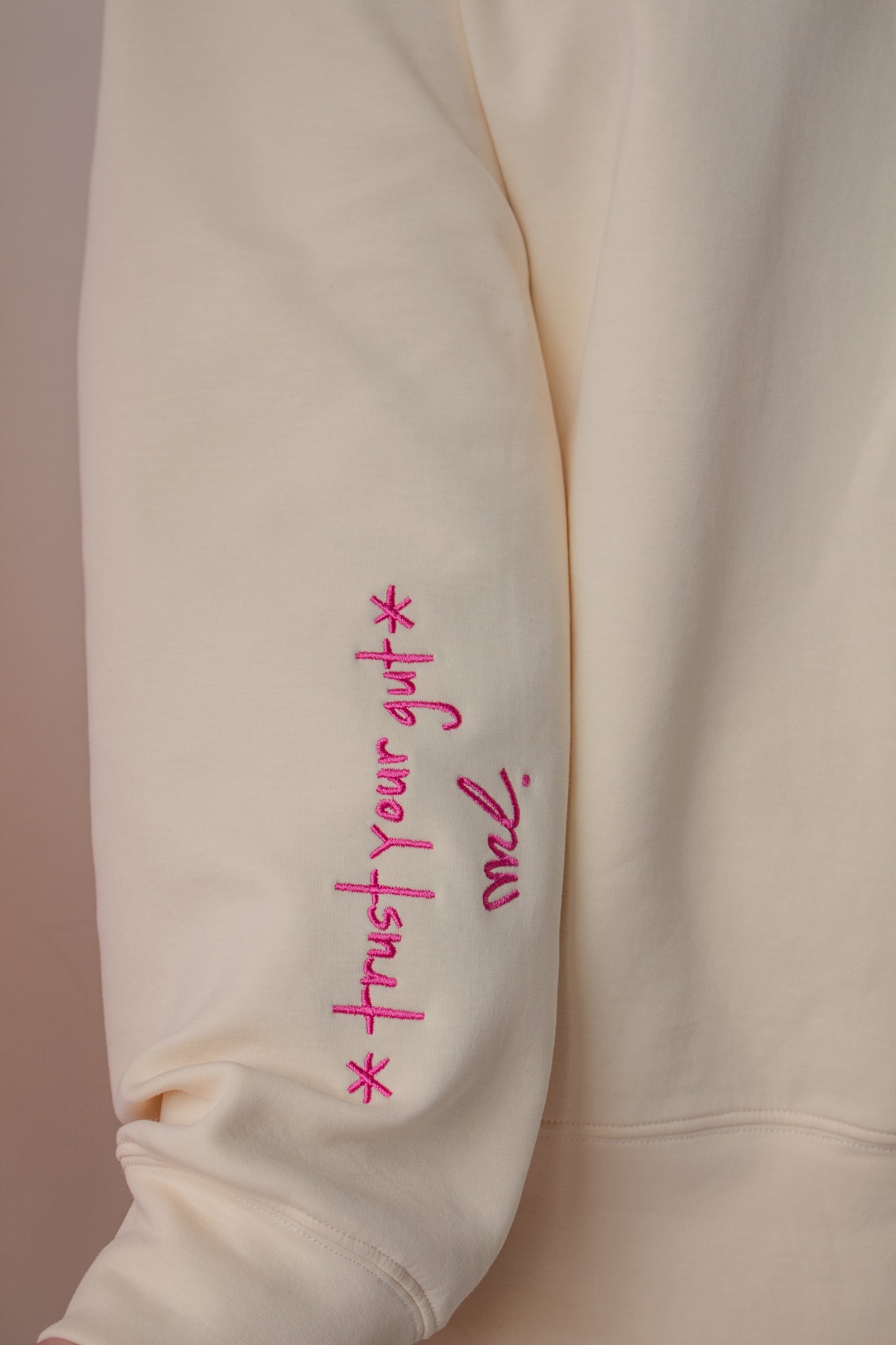 MICHELLE SWEATSUIT TOP - BUTTER