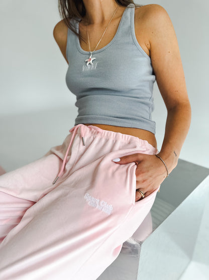 LIA RACER TANK [LONG] - DEEP GREY