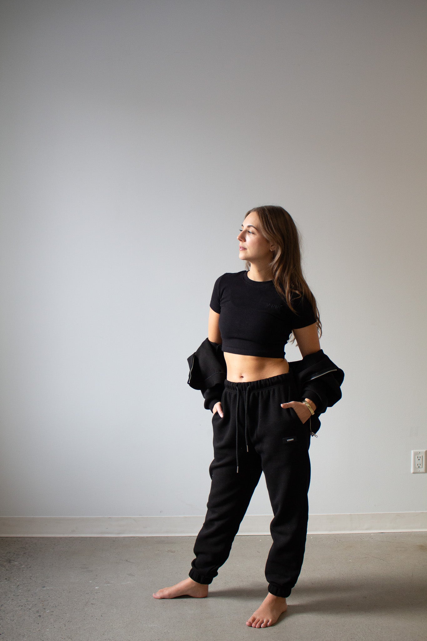 PATRICIA WAFFLE JOGGERS