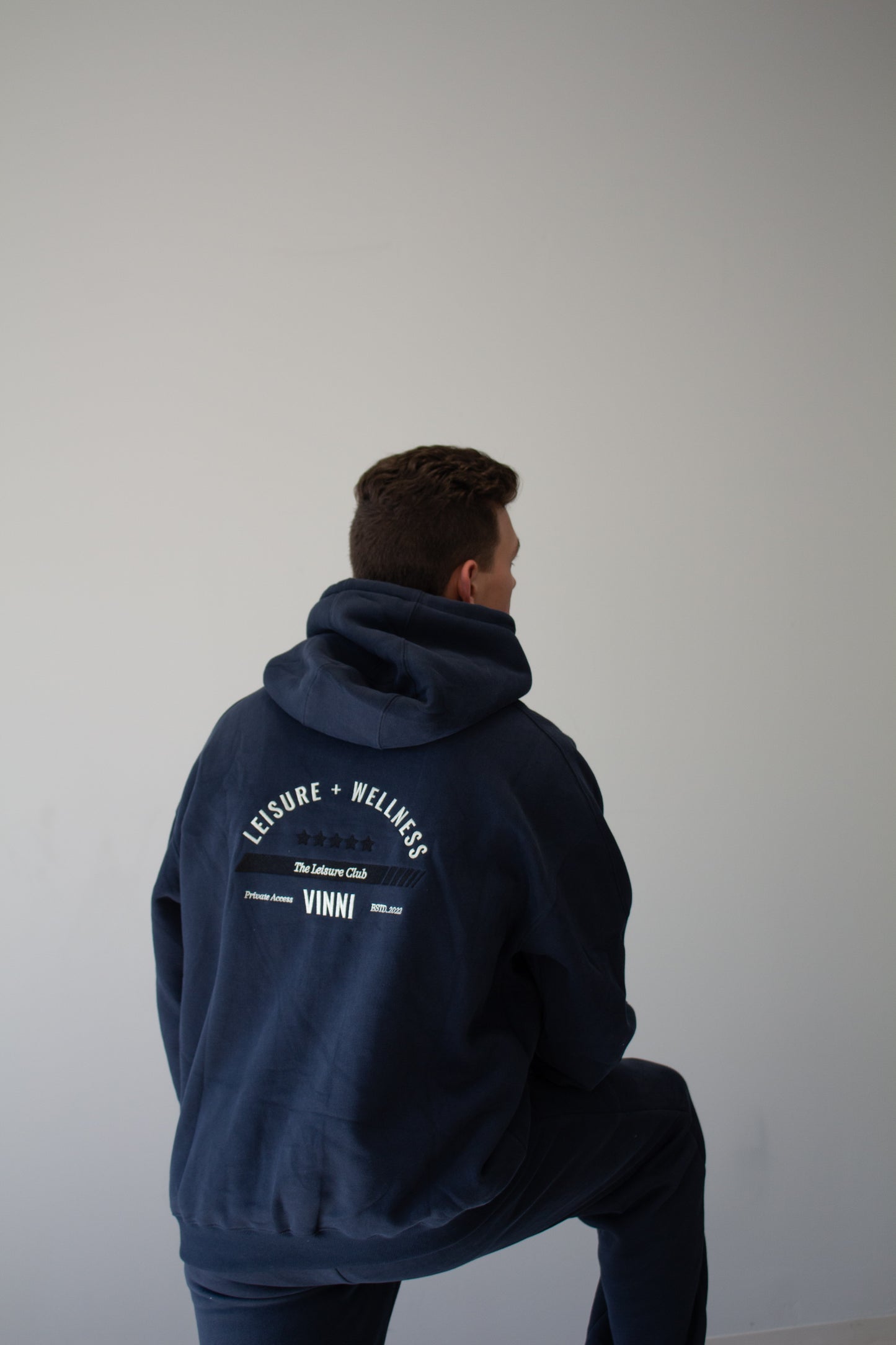 DUKE HOODIE [UNISEX]  - OLD MONEY NAVY