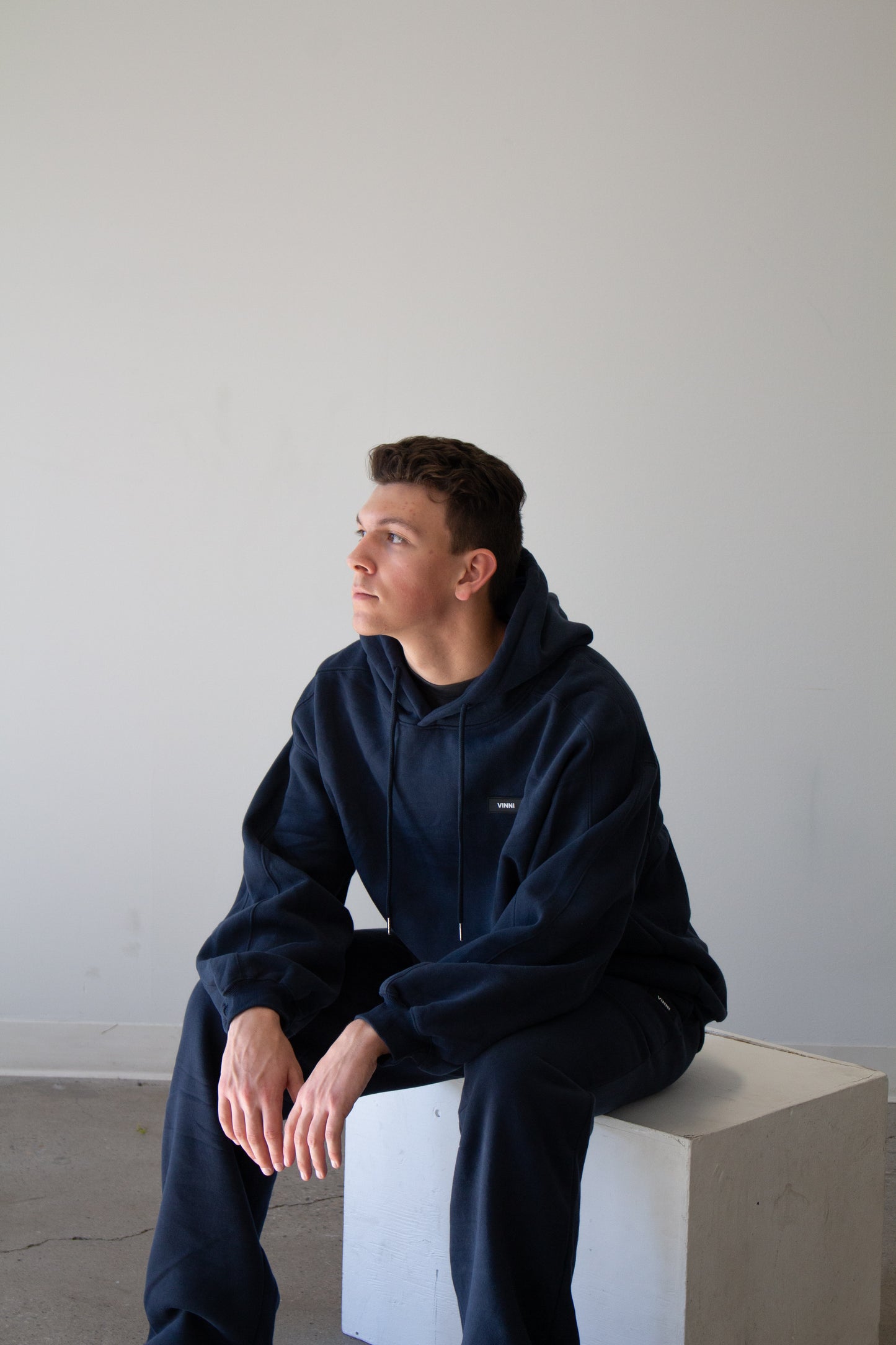 DUKE HOODIE [UNISEX]  - OLD MONEY NAVY