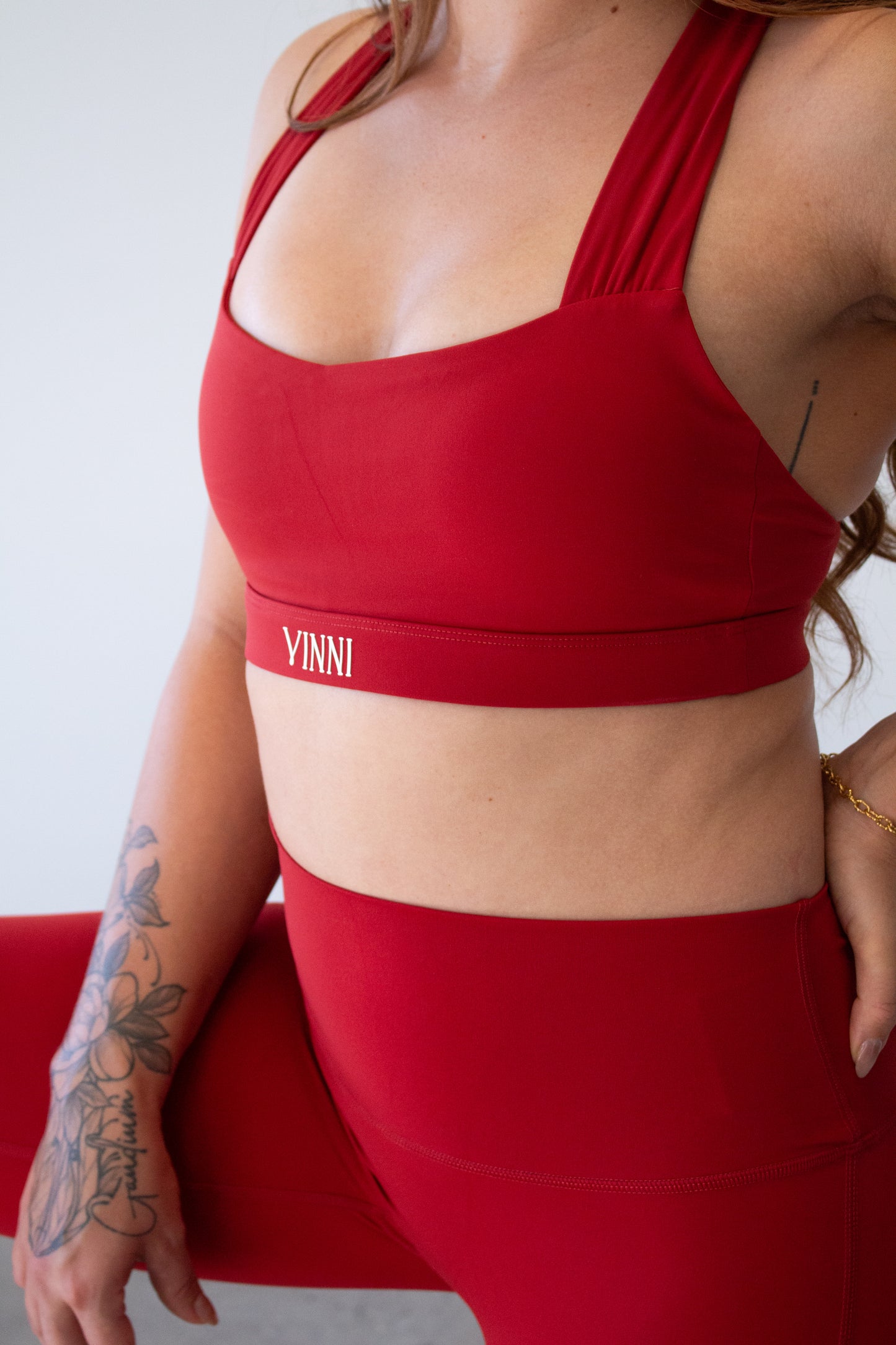 RIVER SPORTS BRA - SPEED RED