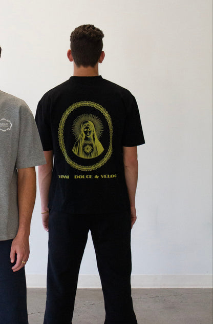 MADONNA [UNISEX] TEE - GRIGIO