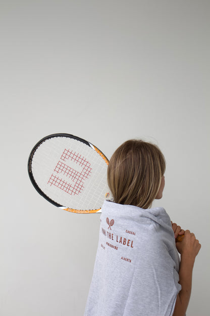 FREYA OVERSIZED SWEATSHIRT - HEATHER GREY