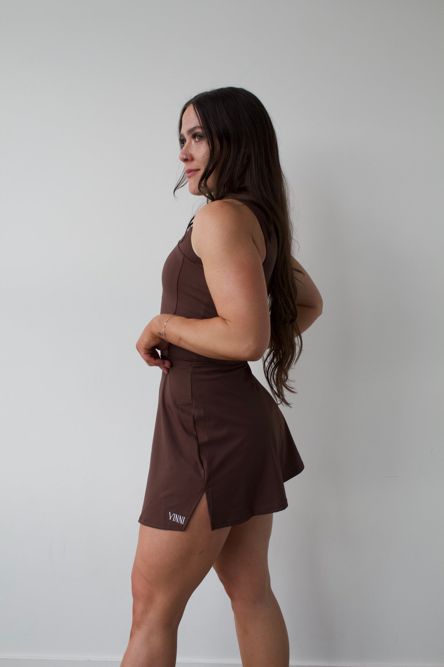 SERENA ACTIVE SKORT - BRONZE