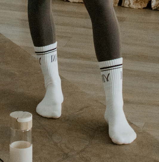 RETRO SOCK - WHITE