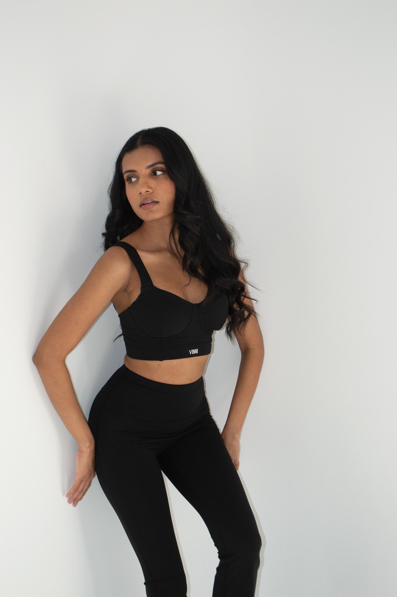 LAUREN FLARE PANT - JET BLACK